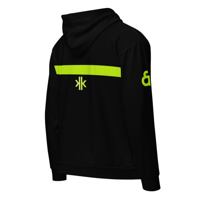 Kaia Zip Hoodie (Black) - Image 4