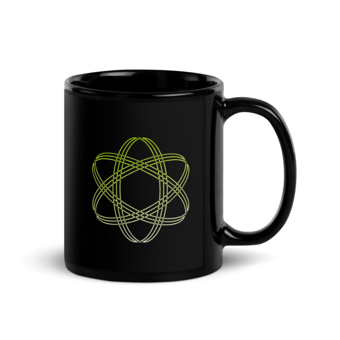 Black Glossy Mug - Image 2
