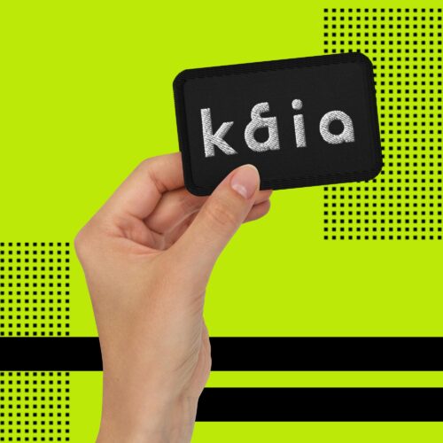 Kaia Embroidered Patch