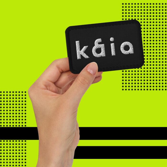 Kaia Embroidered Patch